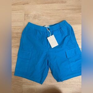 NWT Everlane Blue Cargo Shorts